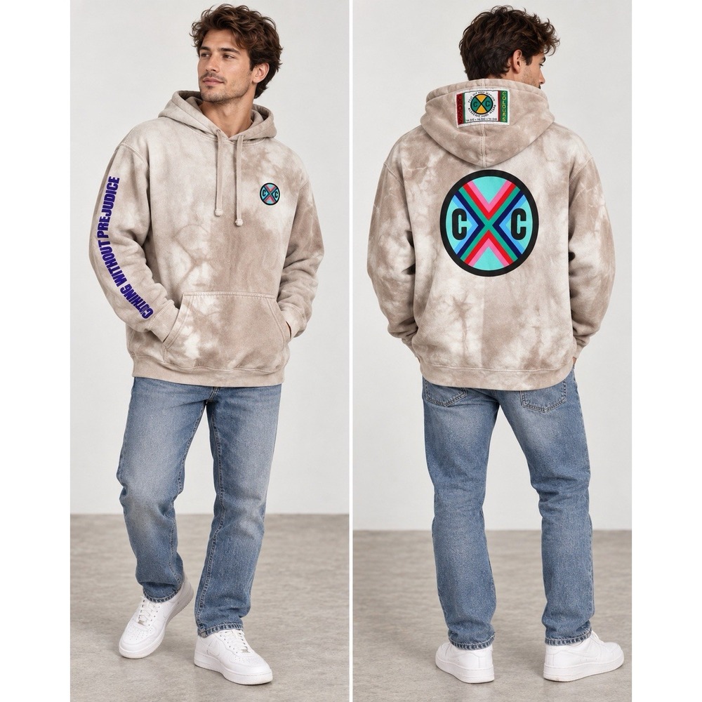 Cross Colours Men S Tie Dye Hoodie Clothing Without Prejudice Hip Hop Streetwear